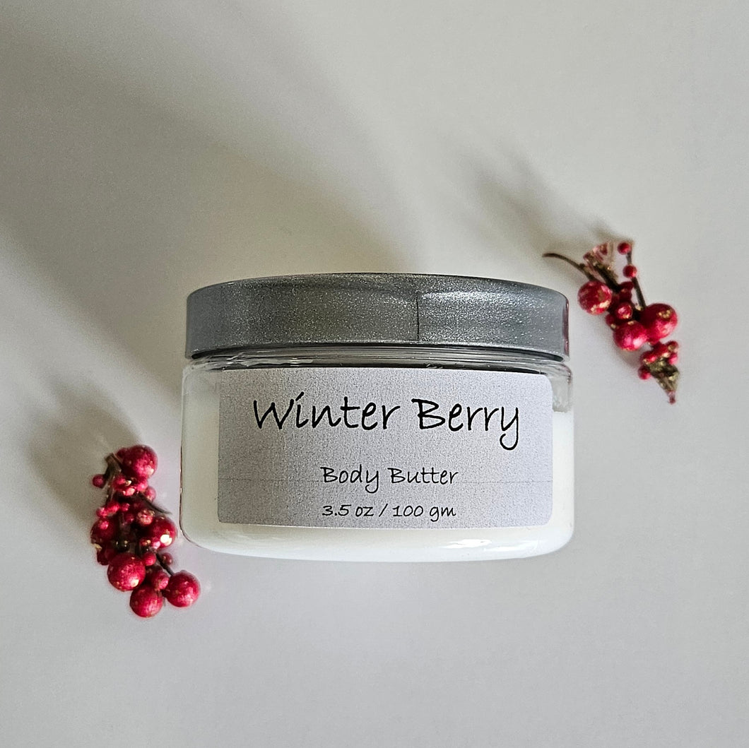 Winter Berry Body Butter - 3.5 oz / 100 gm