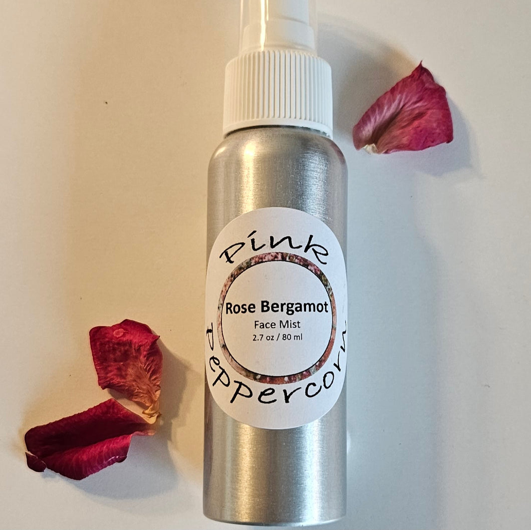 Rose Bergamot Face Mist - 2.7 oz / 80 ml