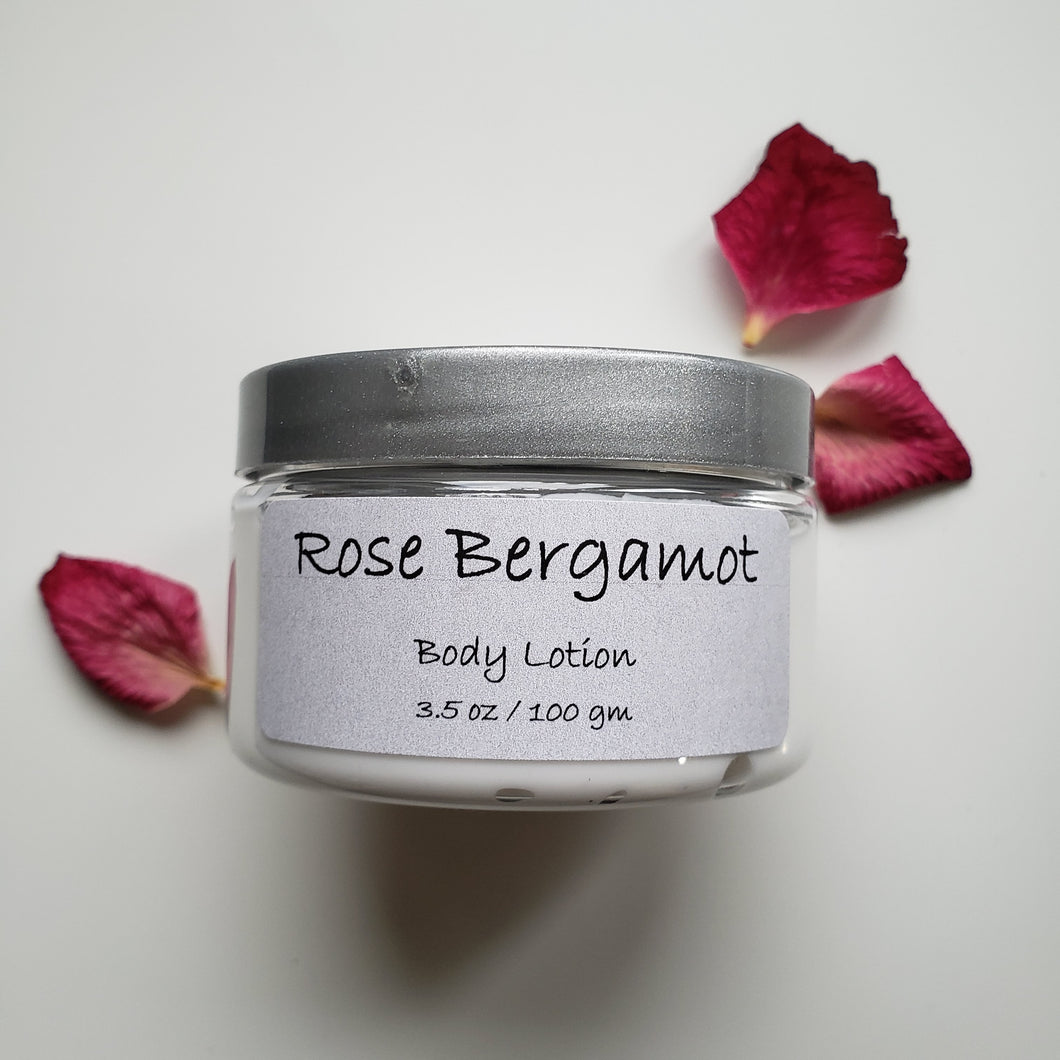 Rose Bergamot Body Lotion - 3.5 oz / 100 gm