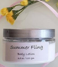 Summer Fling Body Lotion - 3.5 oz / 100 gm